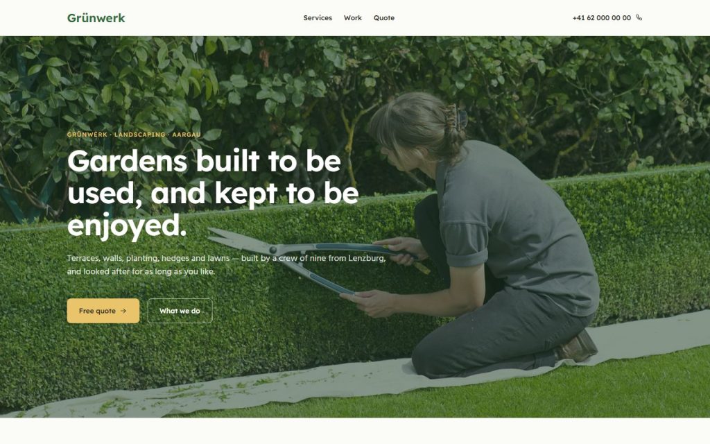 Landscaping