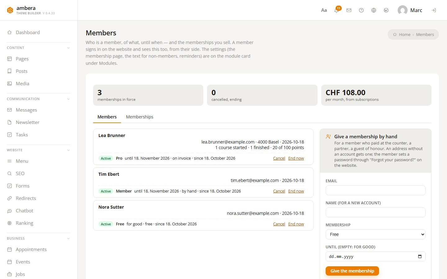 WordPress memberships and courses: sell access, teach, keep the members on your site